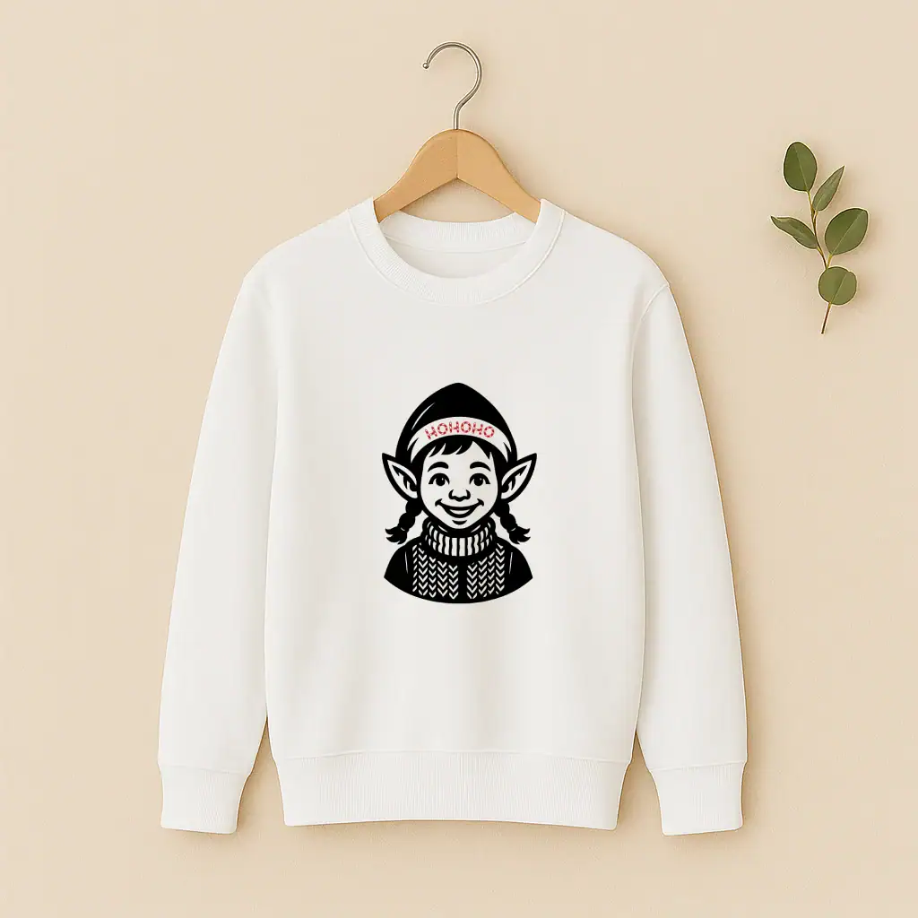 Pull de Noël Famille Hohoho