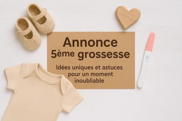 Annonce 5ème grossesse