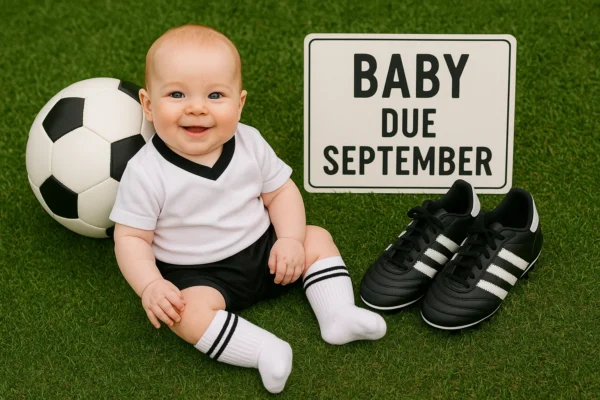 Annonce grossesse foot