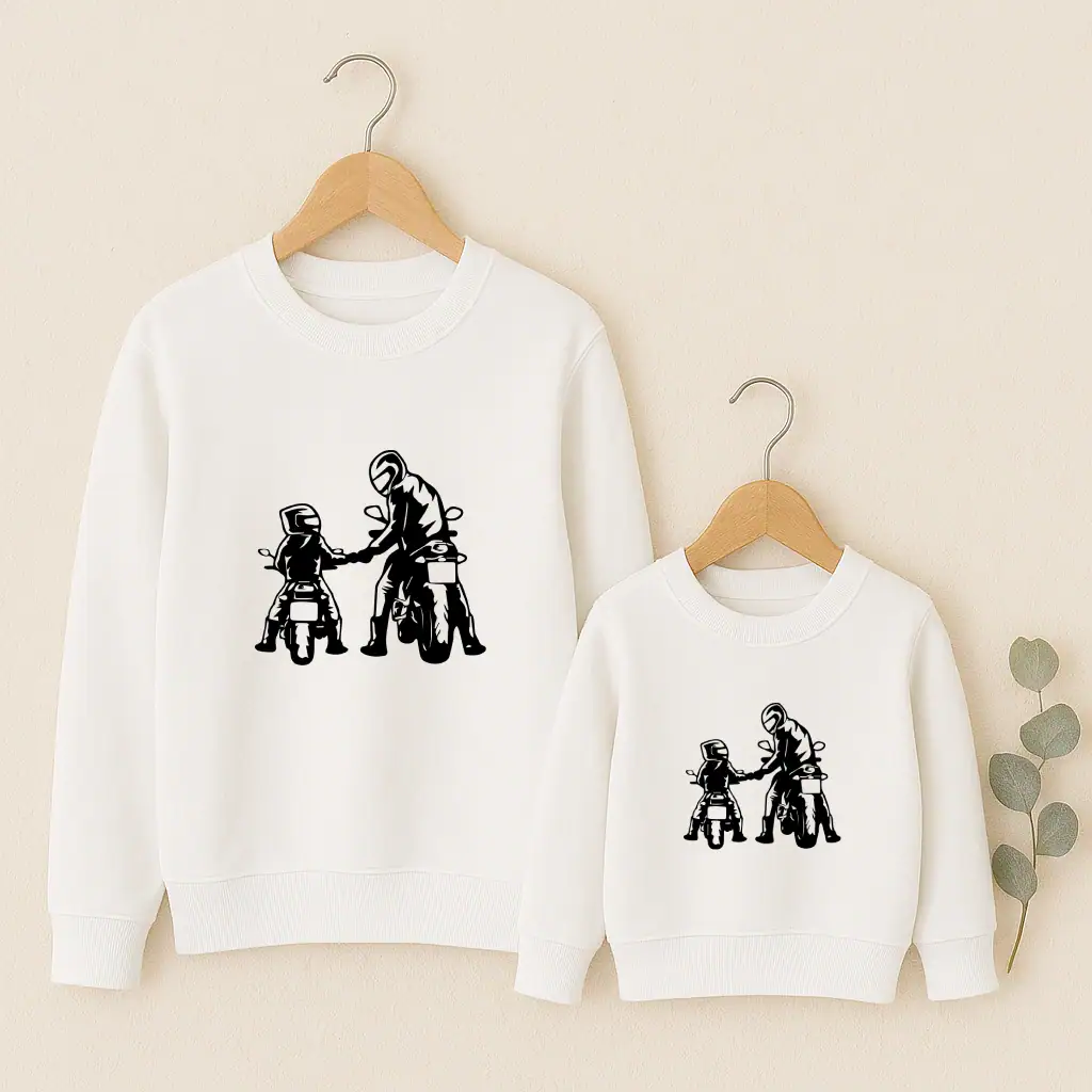 Sweat Famille « Moto »