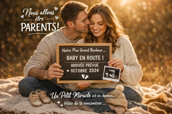 Annonce Grossesse Instagram : Textes & Photos 