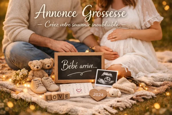 Annonce grossesse photo : créer votre souvenir inoubliable
