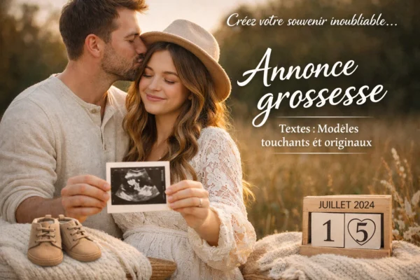 Annonce Grossesse Texte & Message : Modèles touchants et originaux