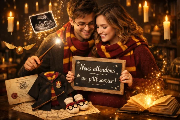 Annonce grossesse Harry Potter : créez un moment magique