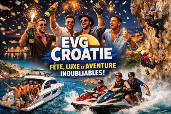 EVG Croatie : fête, luxe et aventure inoubliables