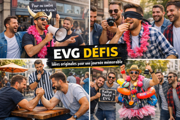 EVG défis : idées originales pour une journée mémorable