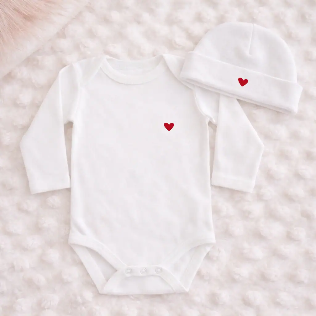 Kit de Naissance Coeur rouge