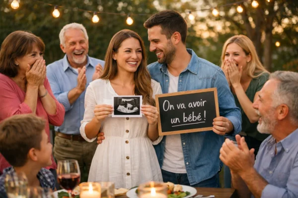 Quand annoncer votre grossesse pour un moment inoubliable ?