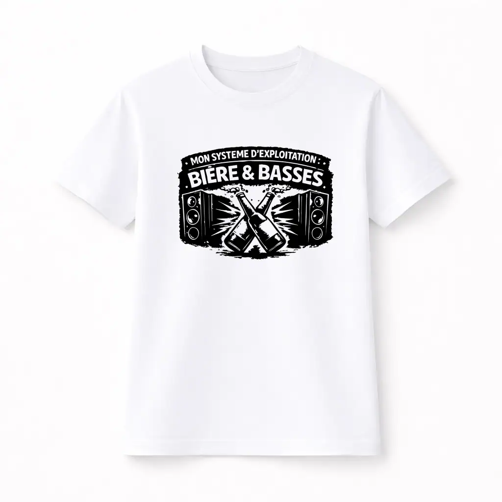 Tee shirt Festival Bière & Basses