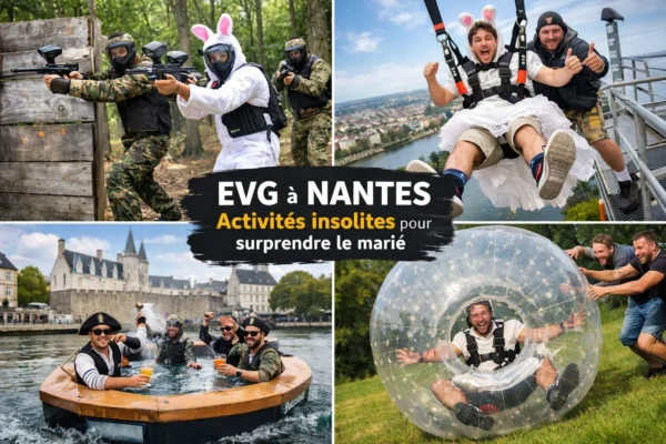 EVG à Nantes : activités insolites pour surprendre le marié