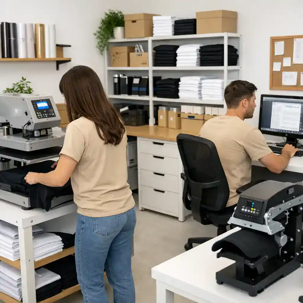 Préparation de commande Assortis Moi avec contrôle, emballage et étiquetage dans l'atelier
