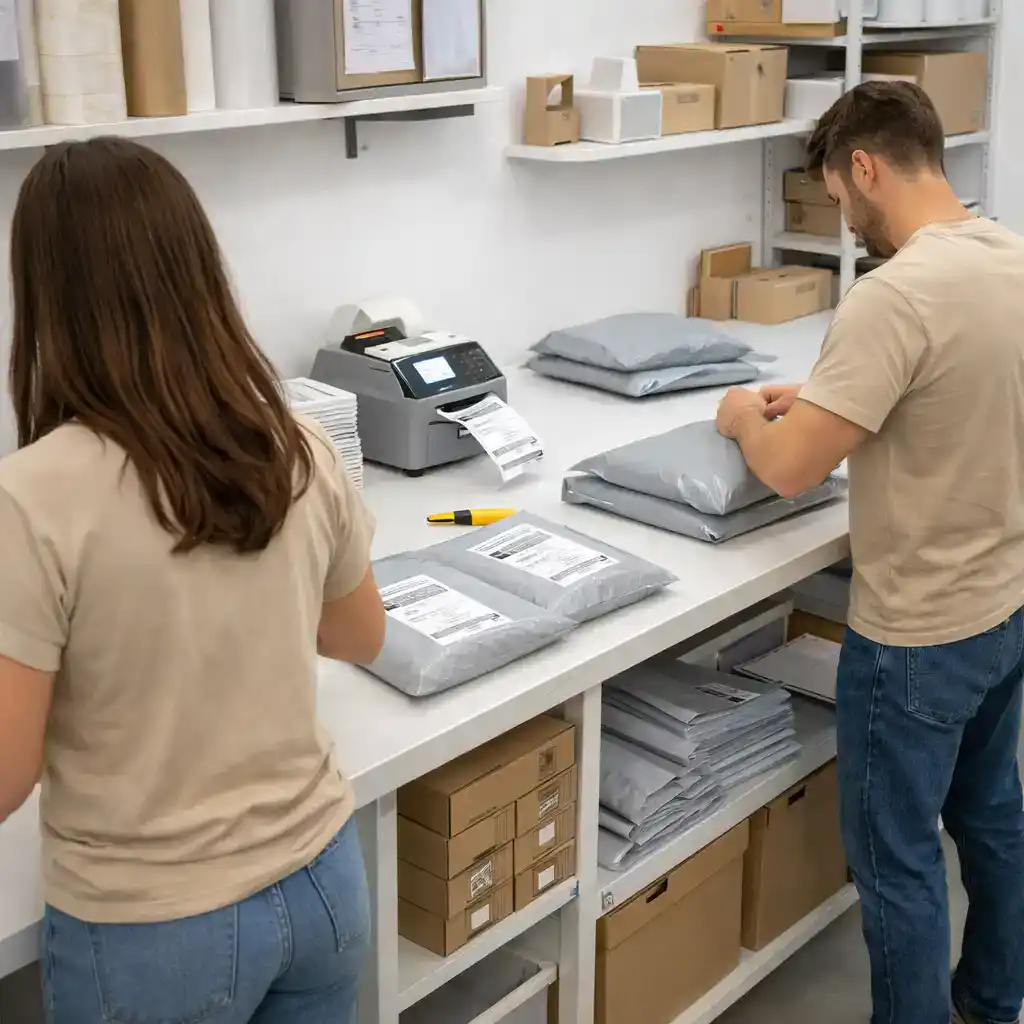 Atelier Assortis Moi avec flocage textile, échenillage et finitions manuelles