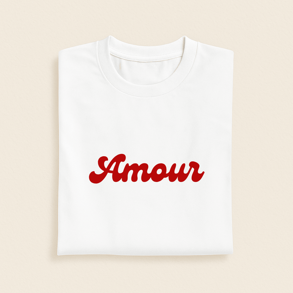 T-shirt Amour