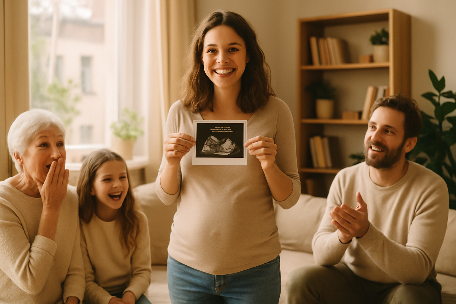 Annonce de grossesse originale avec des idées créatives pour la famille en 2026