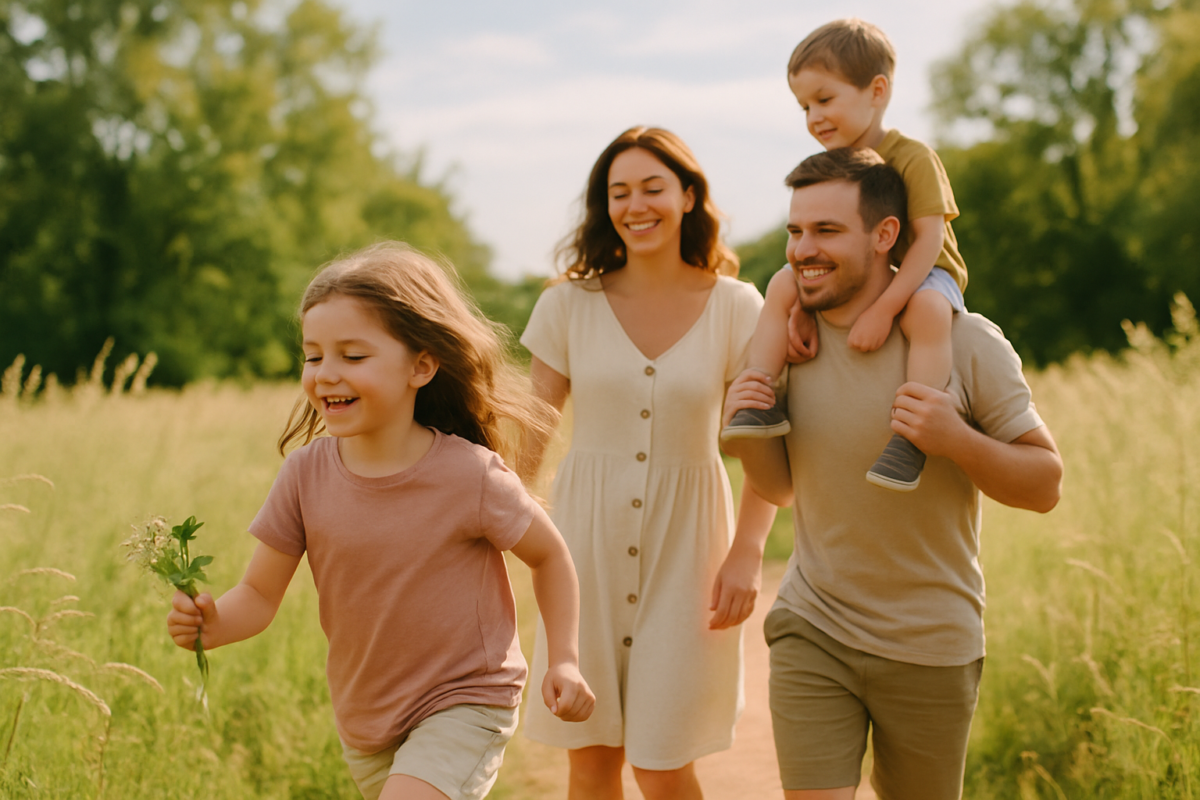 Idées d'activités en famille dans la nature avec balades et découvertes en plein air