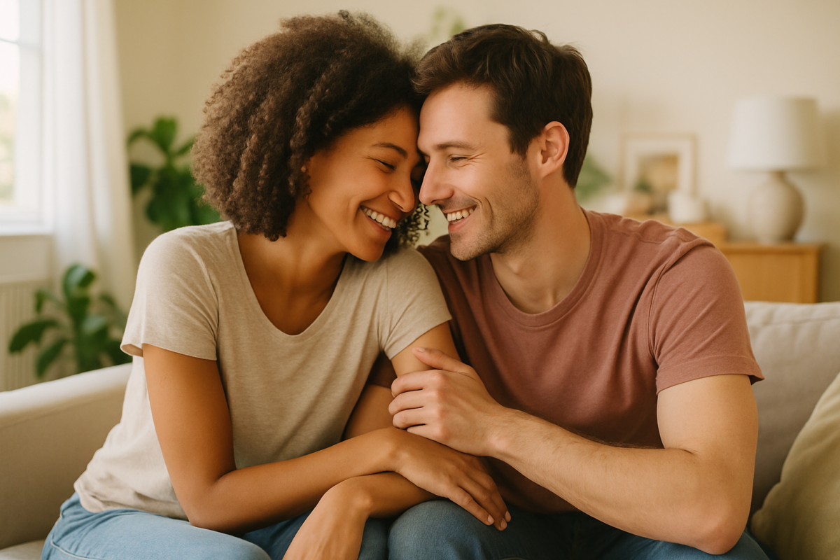 Définition d'une relation amoureuse illustrant l'attachement et la complicité entre partenaires