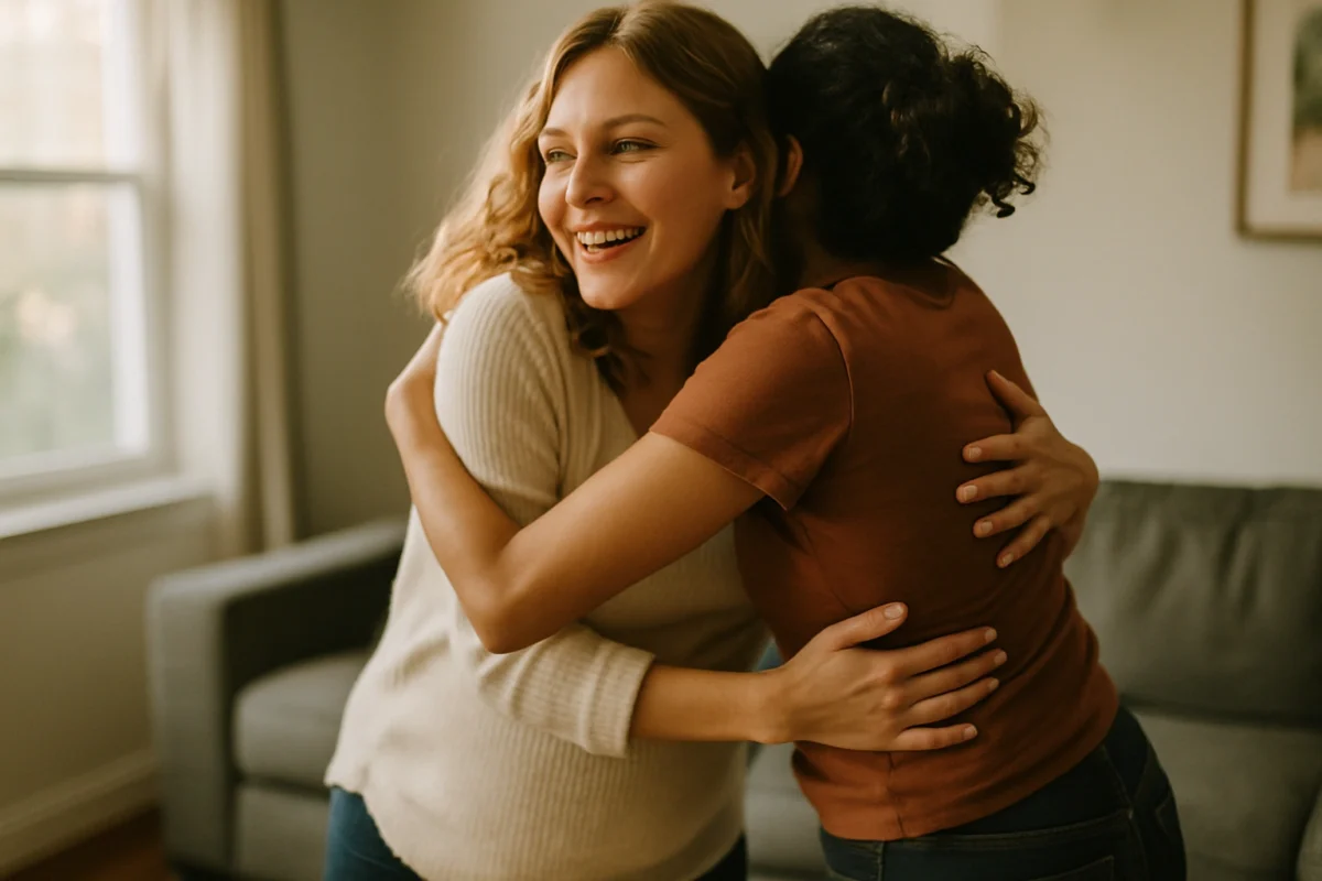 Idées d'annonce émouvantes de grossesse à partager avec vos amies proches