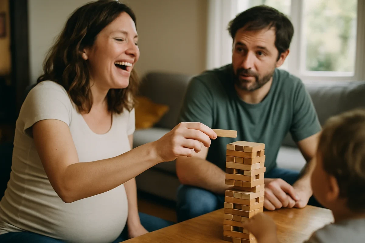 Idées créatives d'annonce de grossesse avec des objets et des jeux amusants