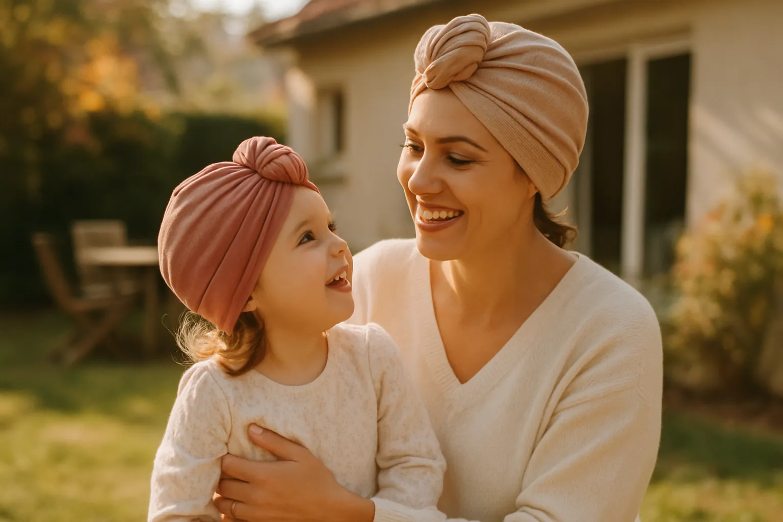 Turban assorti mère et fille, un accessoire tendance pour toutes les occasions