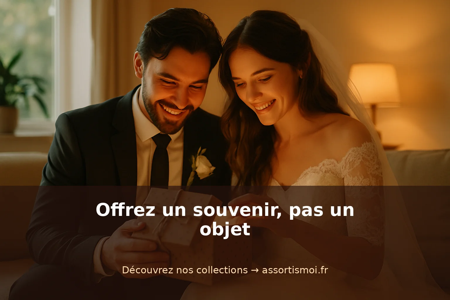cadeau de mariage original conseil - Assortis Moi