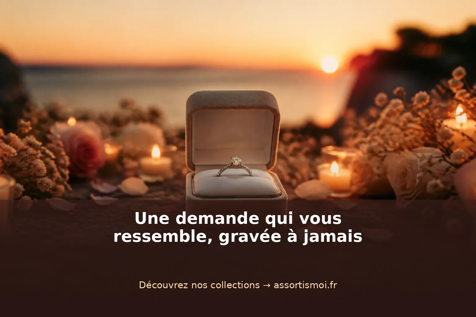 demande en mariage originale - Assortis Moi