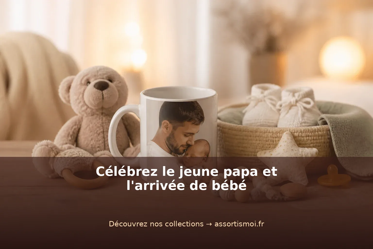 cadeau de naissance pour le papa - Assortis Moi