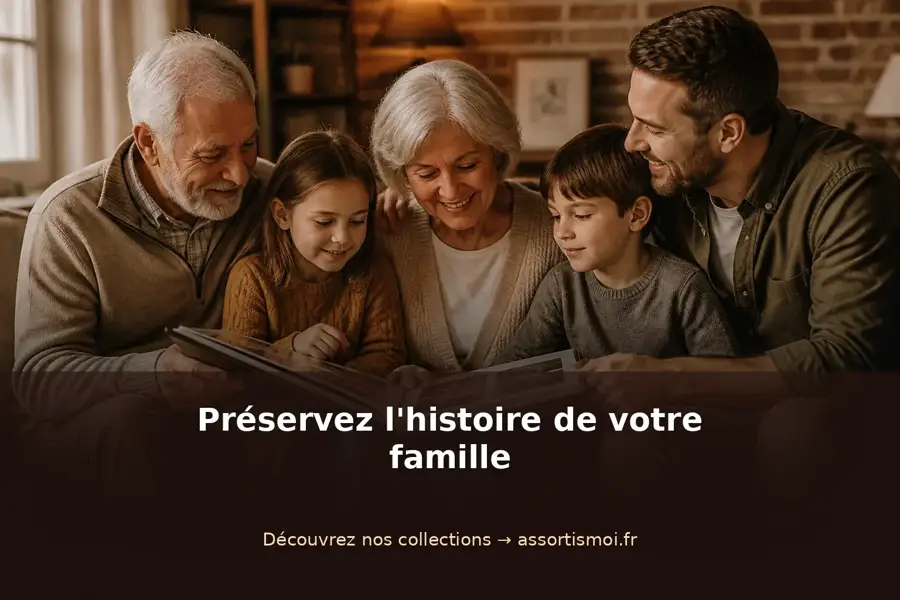 arbre généalogique en famille - Assortis Moi