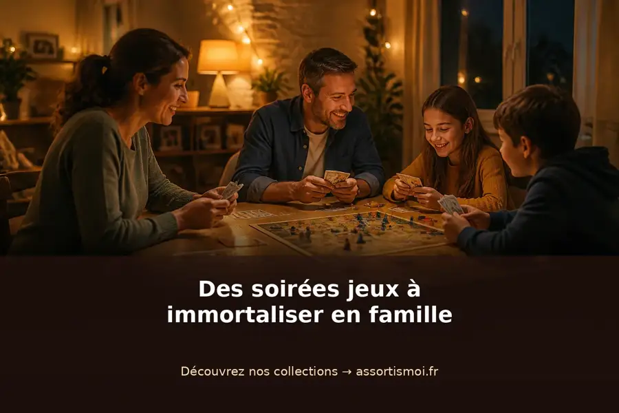 soirée jeux en famille - Assortis Moi