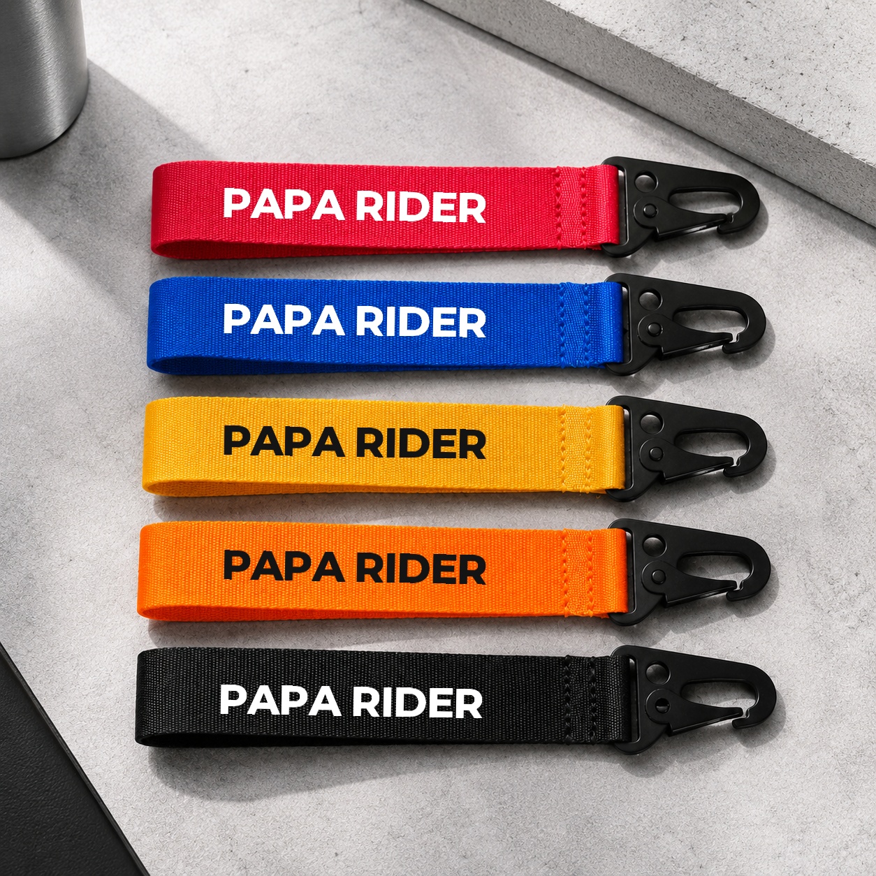 Porte-clé Papa rider