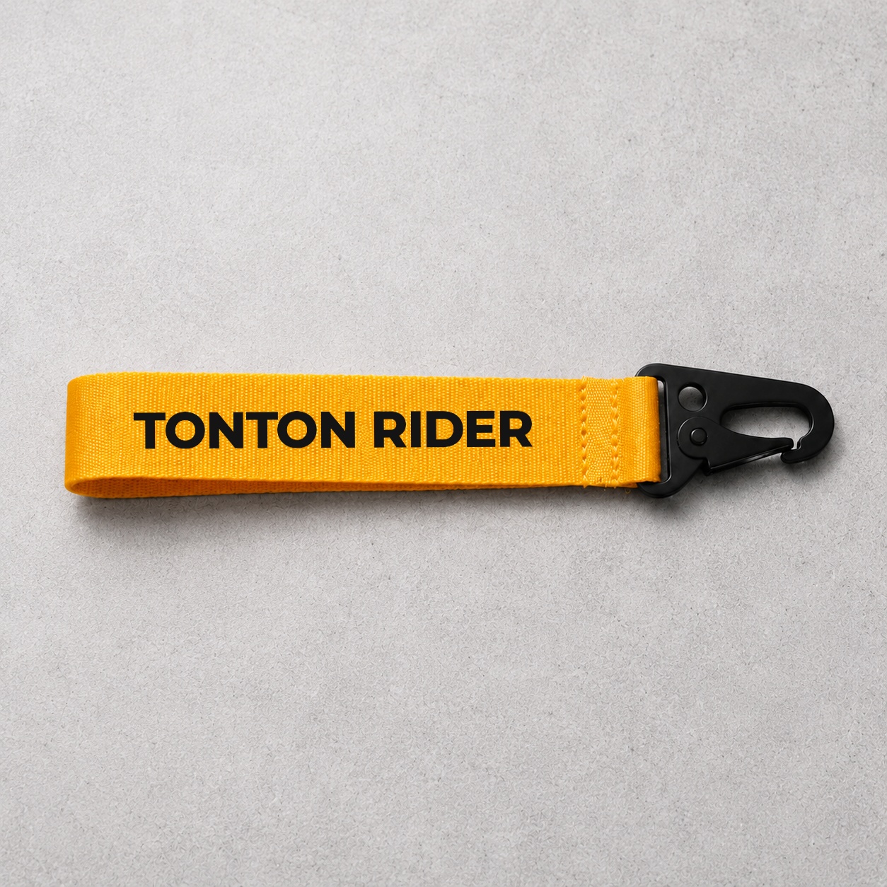 Porte-clé Tonton Rider jaune