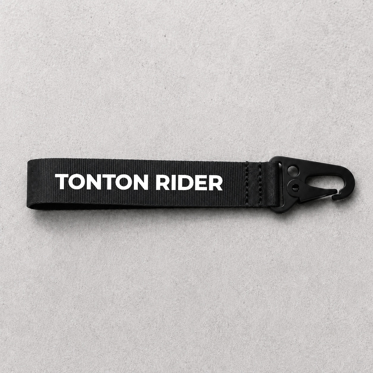 Porte-clé Tonton Rider noir
