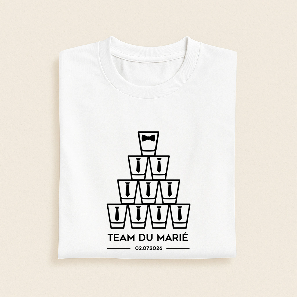 T-shirt EVG shots à personnaliser