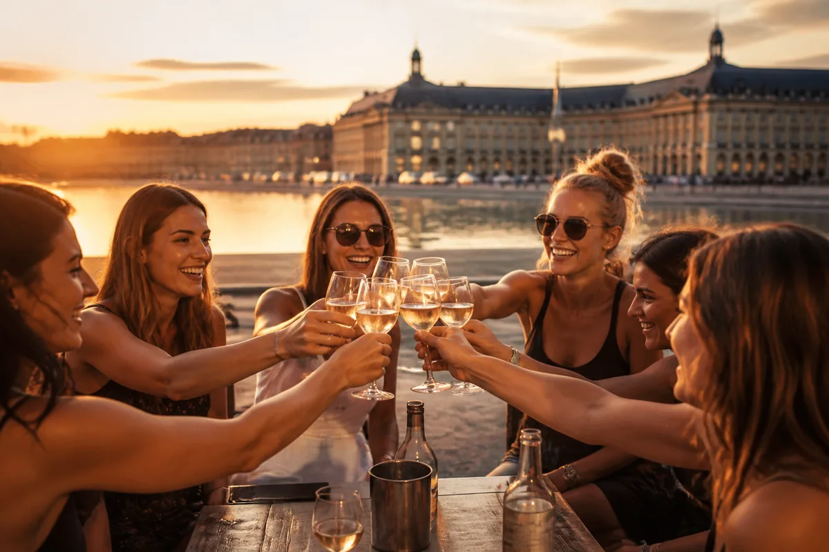 EVJF à Bordeaux entre copines - Assortis Moi