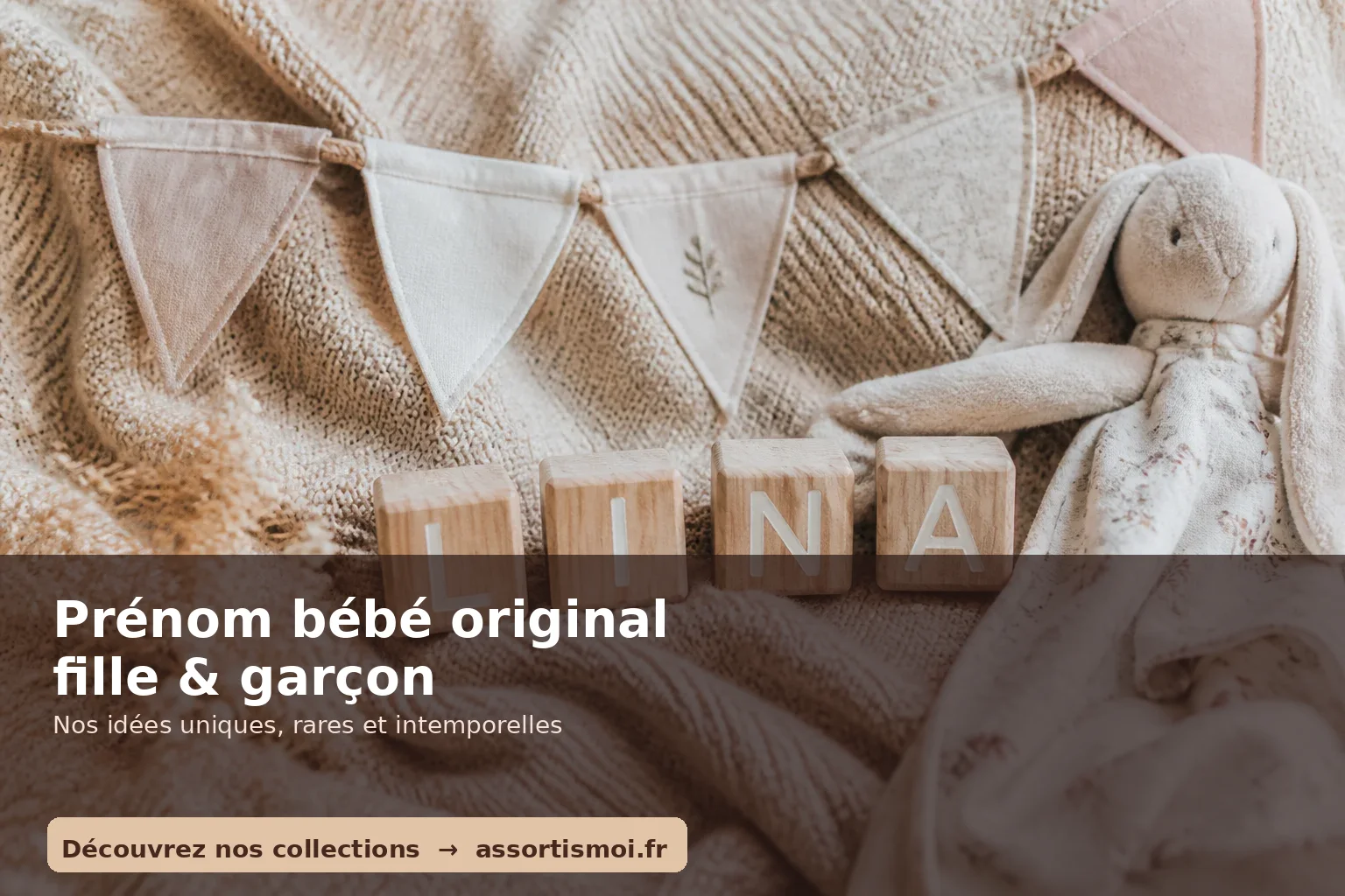 prénoms originaux pour bébé fille et garçon - Assortis Moi