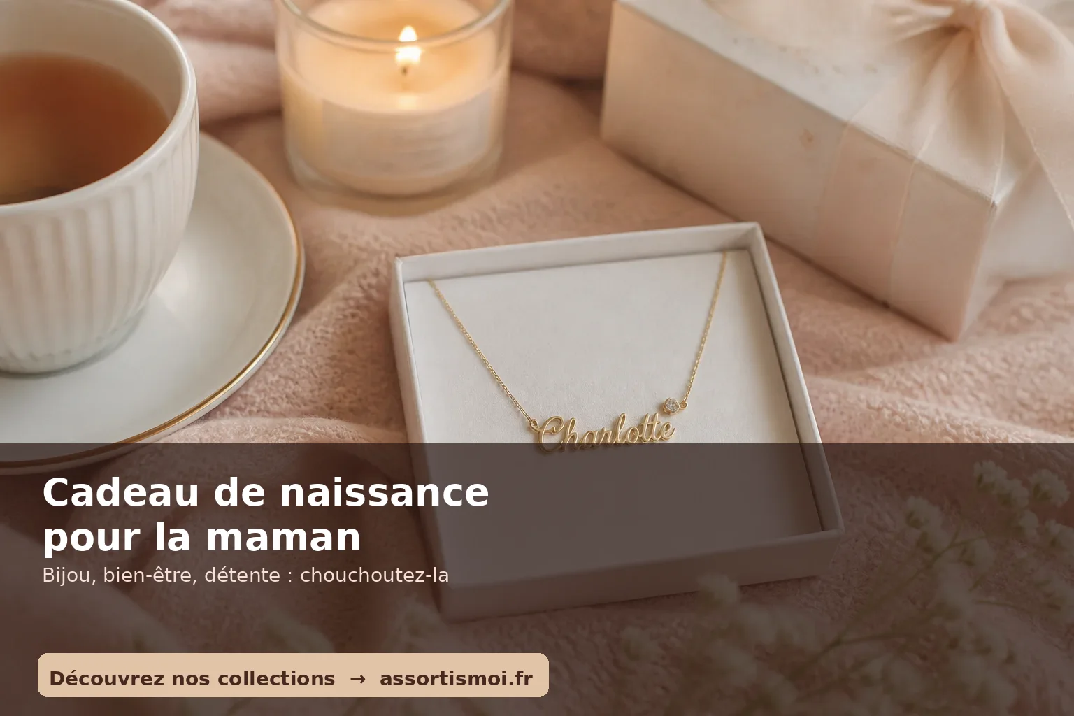 cadeau de naissance pour la jeune maman - Assortis Moi