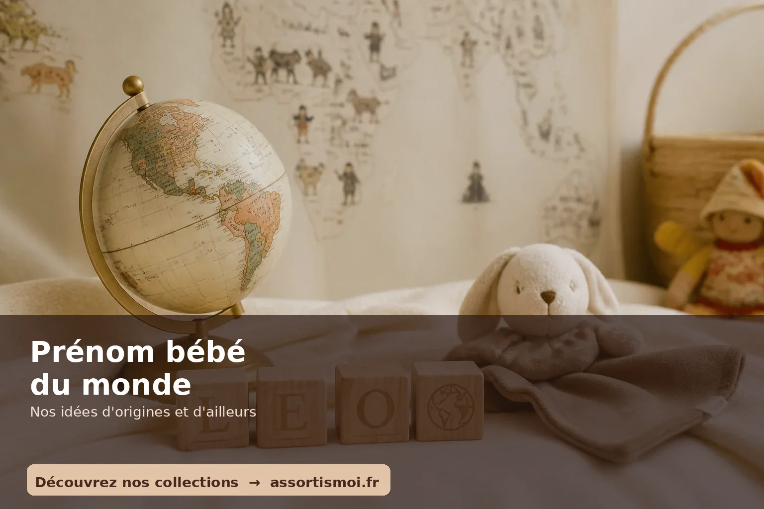 prénoms du monde pour bébé fille et garçon - Assortis Moi