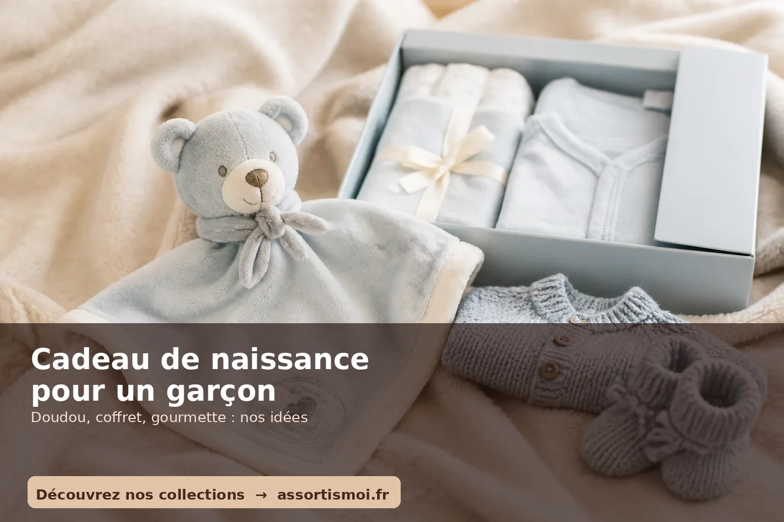 cadeau de naissance pour un garçon - Assortis Moi