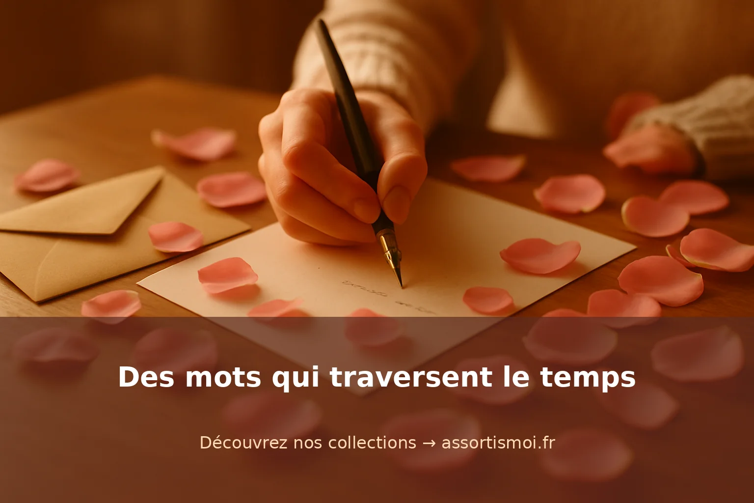 écrire une lettre d amour - Assortis Moi