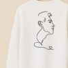 Sweat Couple - Art Visage Homme blanc