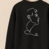 Sweat Couple - Art Visage Homme noir
