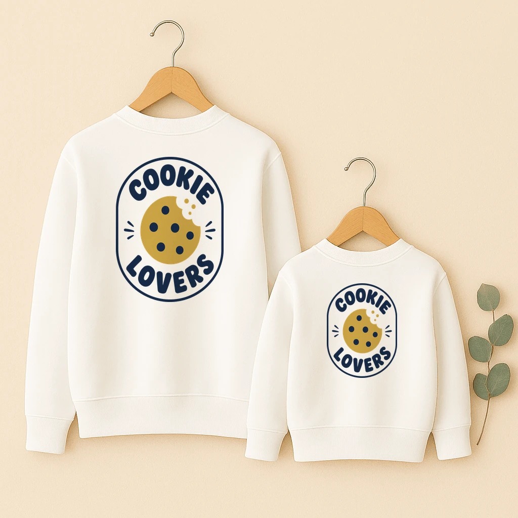 Cookie Lovers sweats famille ensemble dos