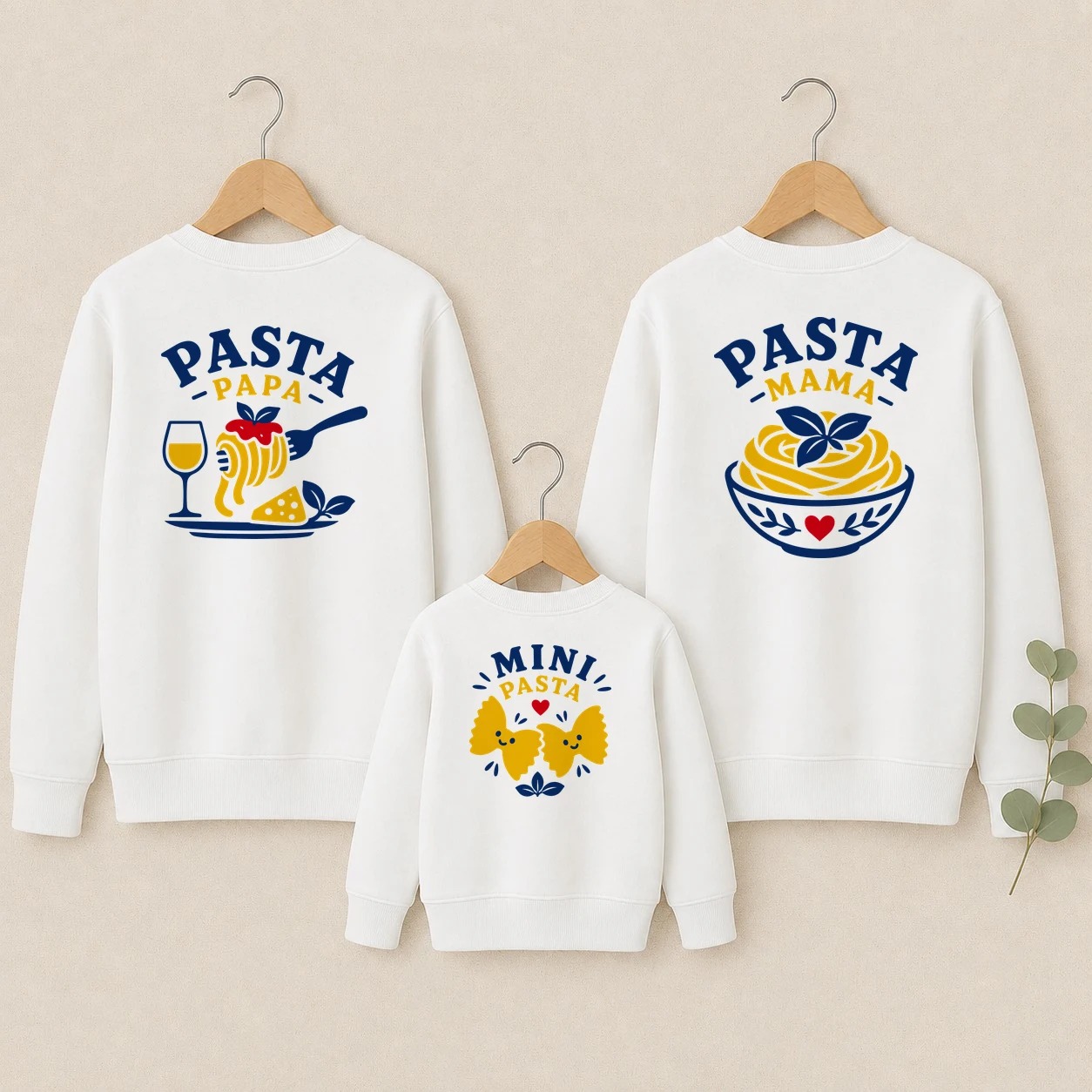 Pasta Lovers sweats ensemble dos