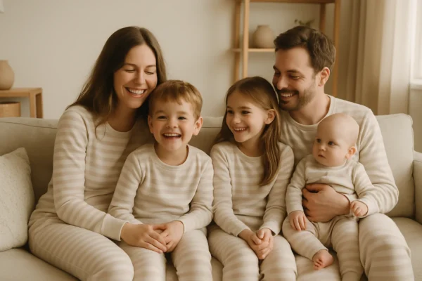 pyjama assorti en famille - Assortis Moi