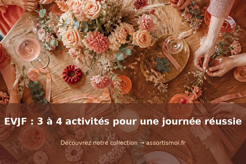 evjf que faire conseil - Assortis Moi