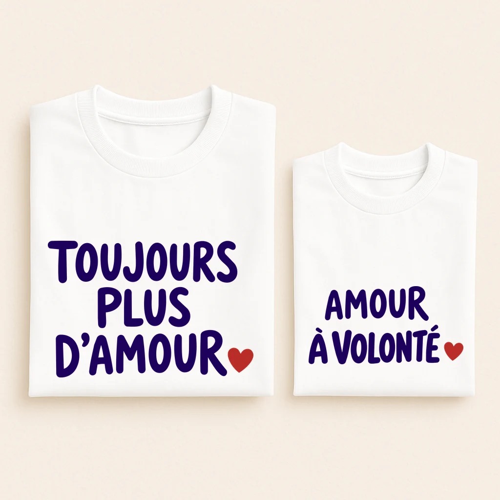 Toujours plus d’amour ensemble face