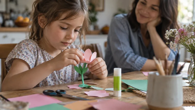 Bricolage fête des mères : 15 idées par âge et 5 tutos