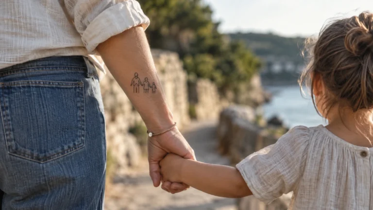 Tatouage famille : 50 idées et symboles pour célébrer vos liens